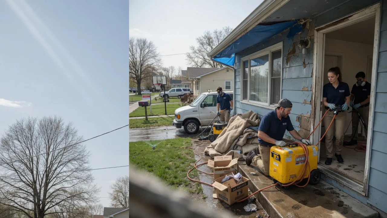 Basement Flood Cleanup in Laurel, MT near me